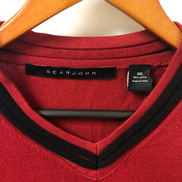 🛍Sean John V-neck Sweater XXL - Picture 2 of 4